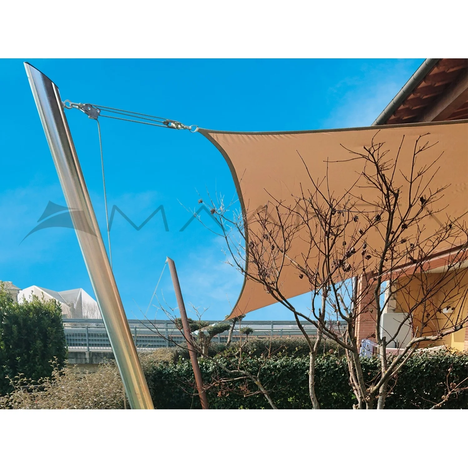 Muscle x3 Pole Zusätzliches Kit für Sonnensegelmasten | Maanta 