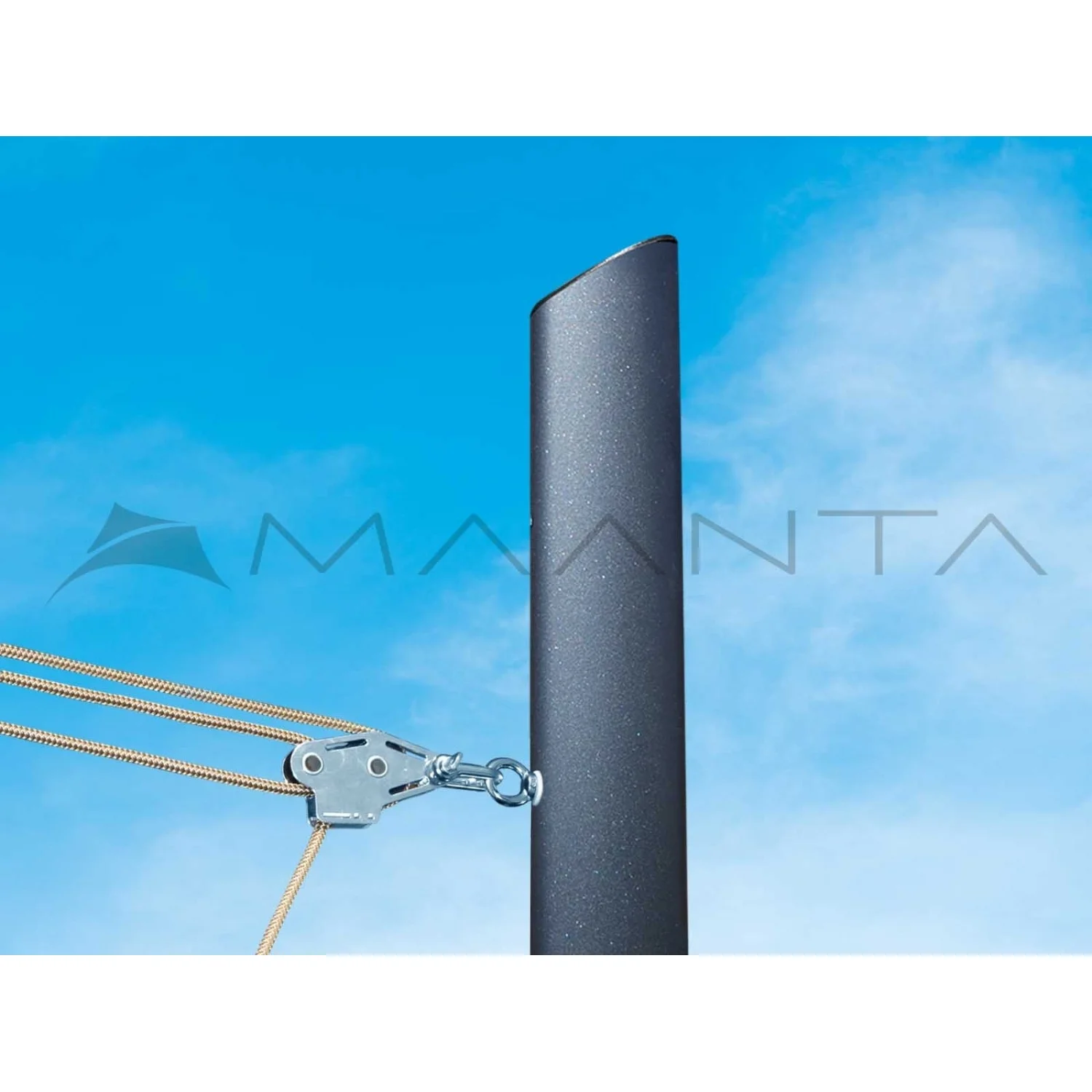 Muscle x3 Pole Zusätzliches Kit für Sonnensegelmasten | Maanta 