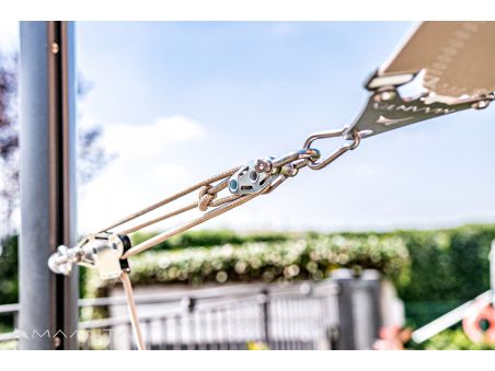 SolariA - das beste Sonnensegel mit Radialschnitt