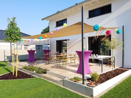 SolariA - das beste Sonnensegel mit Radialschnitt