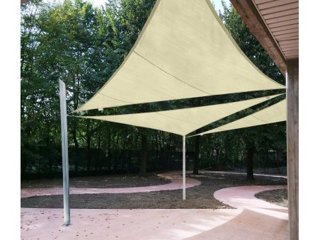 Sonnensegel gegen Hagel EasyShade HDPE