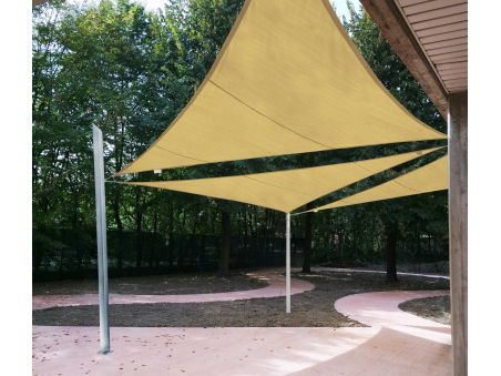 Sonnensegel gegen Hagel EasyShade HDPE