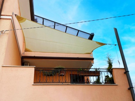 Saill Luftdurchlässig - Premium Sonnensegel mit Hitzeschild und Hagelschutz