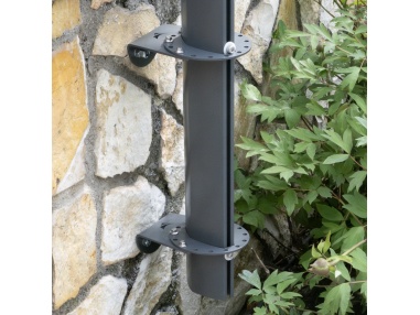 Alu Simple - Höhenverstellbarer Mast  für Sonnensegel