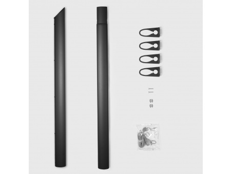 Ulisse: Stahlmast für Beschattungssegel