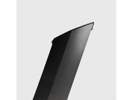 Alu-SimplE Sonnensegelmast aus Aluminium, Höhenverstellbar Mit Gleitschiene