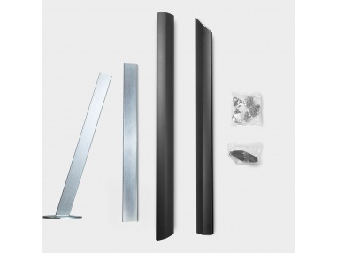 Alu-SimplE Sonnensegelmast aus Aluminium, Höhenverstellbar Mit ...