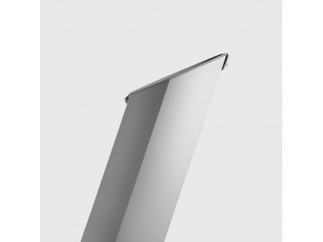 Alu-SimplE Sonnensegelmast aus Aluminium, Höhenverstellbar Mit Gleitschiene
