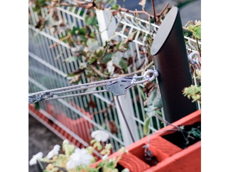 Ulisse: Stahlmast für Beschattungssegel