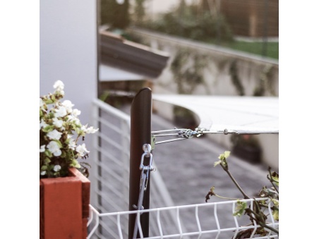 Ulisse: Stahlmast für Beschattungssegel