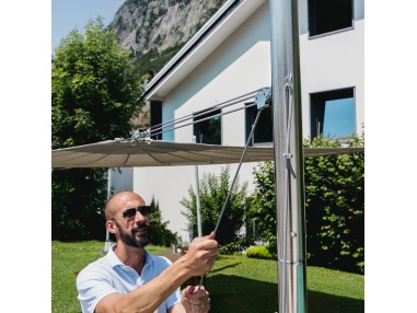 EZ Mast Edelstahl der AISI 304 EdelstahlMast für Sonnensegel Maanta