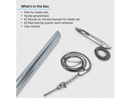 EZ Mast - Premium-Sonnensegelmasten Zum Bestpreis