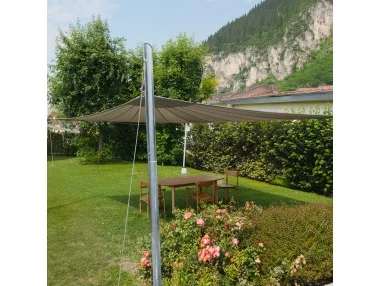 EZ Mast - Mast für Sonnensegel: Ein robuster Einsteigerpfosten