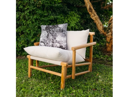 Marra: Wasserdichtes Außenkissen mit weicher Polsterung | Maanta