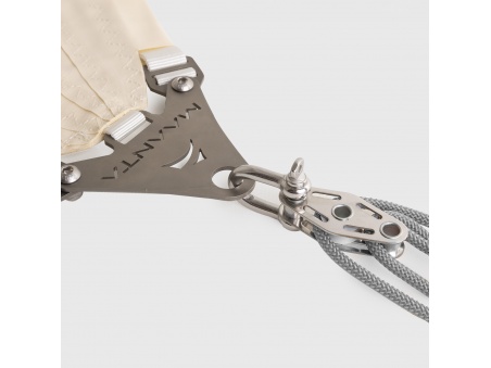 Wandbefestigungskit Muscle x3 Für Sonnensegel mit Zugkraftverstärker durch Flaschenzug