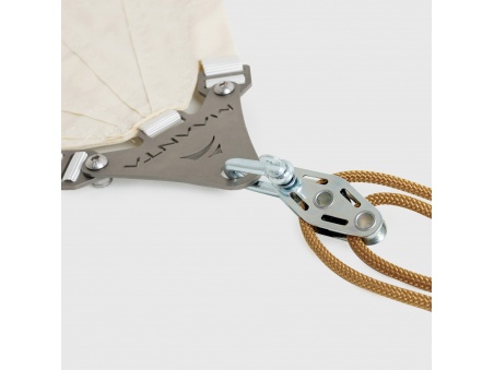 Wandbefestigungskit Muscle x3 Für Sonnensegel mit Zugkraftverstärker durch Flaschenzug