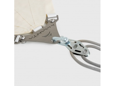 Wandbefestigungskit Muscle x3 Für Sonnensegel mit Zugkraftverstärker durch Flaschenzug