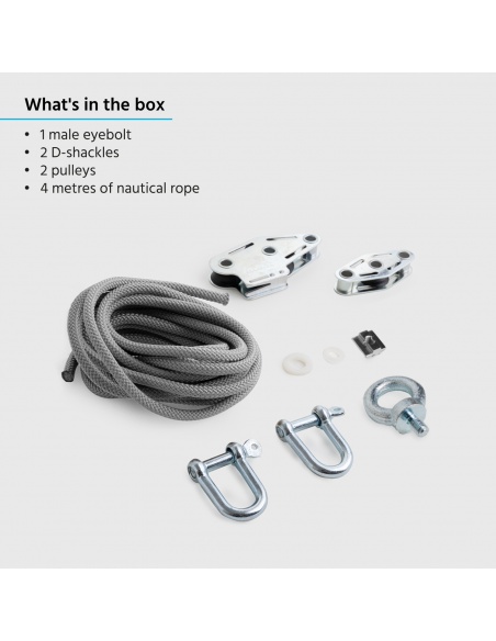 Muscle x3 Pole Zusätzliches Kit für Sonnensegelmasten