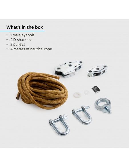 Muscle x3 Pole Zusätzliches Kit für Sonnensegelmasten