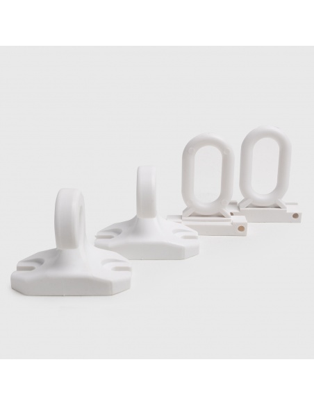 Set Haken für Senkrechtmarkisen - Paar Ösen und Haken für Ihre Senkrechtmarkise