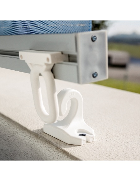 Set Haken für Senkrechtmarkisen - Paar Ösen und Haken für Ihre Senkrechtmarkise