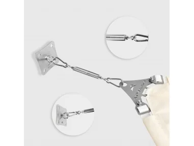 Kit Wandbefestigung Spanner - Wandbefestigung mit Segelspanner