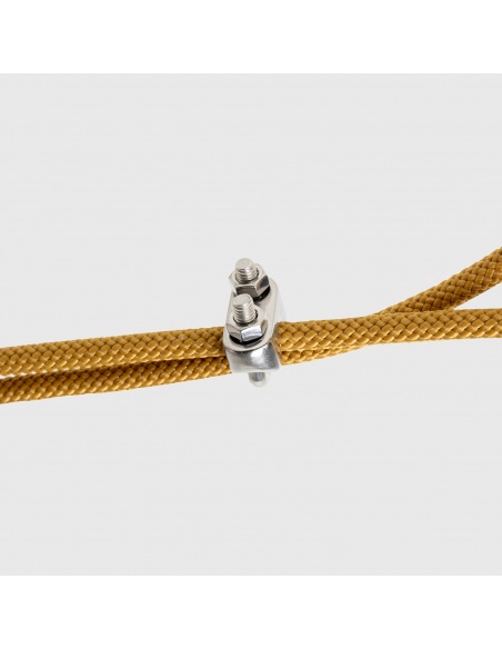 Kit Wandbefestigung SimplE Für Sonnensegel 1 Spanner, 1 Platte und 2m Segeltau