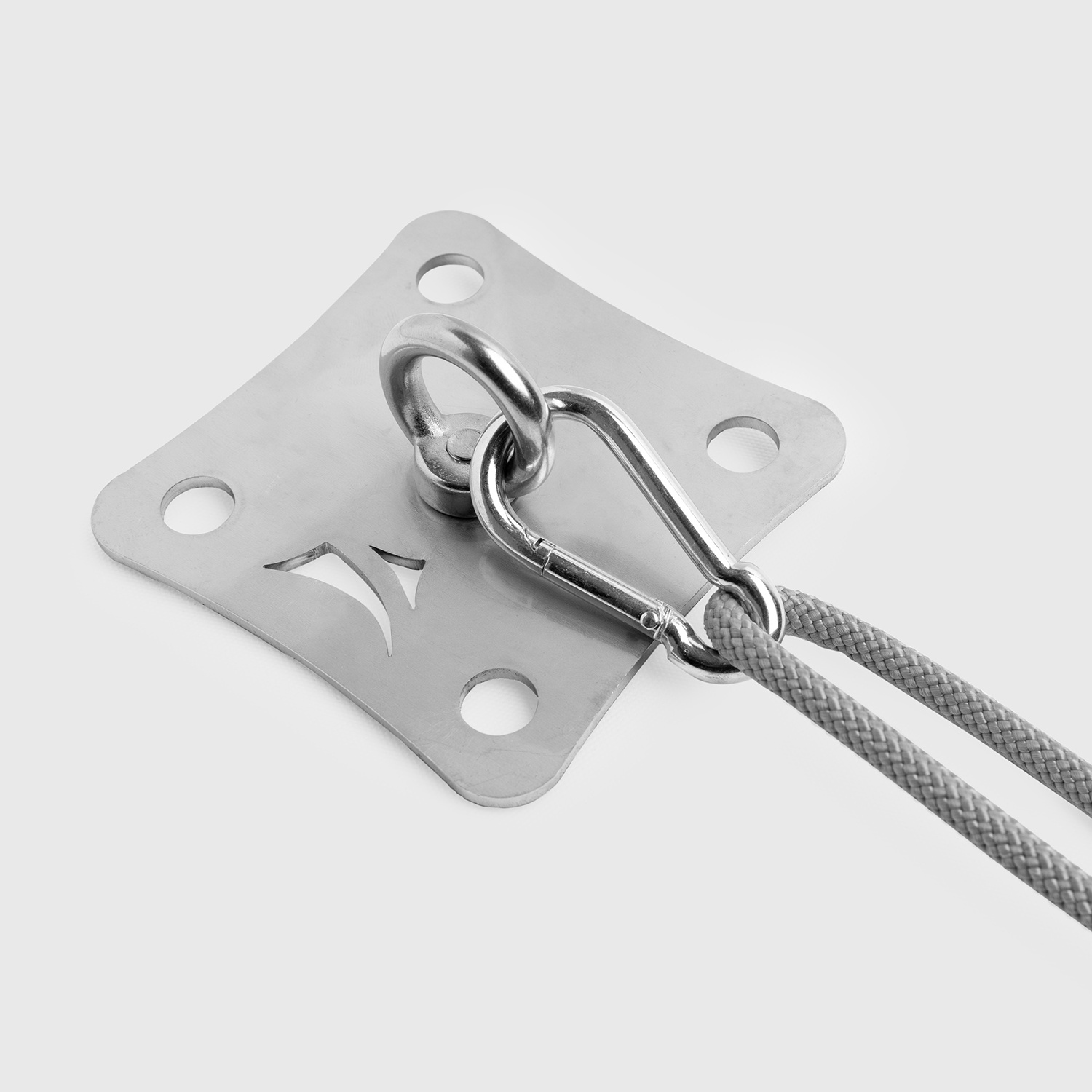 Kit Wandbefestigung SimplE Für Sonnensegel 1 Spanner, 1 Platte und 2m