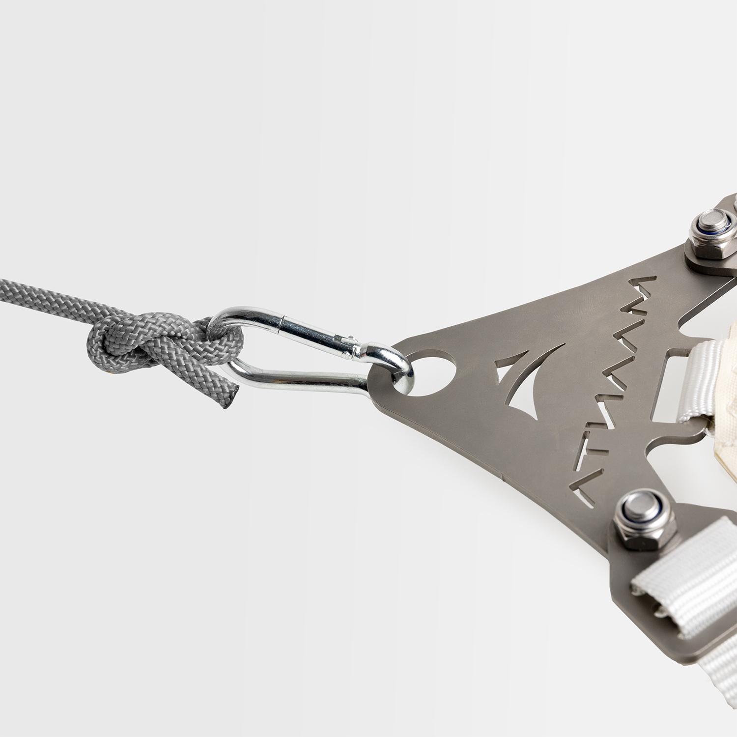 Kit Wandbefestigung SimplE Für Sonnensegel 1 Spanner, 1 Platte und 2m