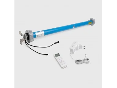 Motor + 12v Ladegerät + Fernbedienung - Komplettes Kit für die Motorisierung der Maanta Senkrechtmarkisen