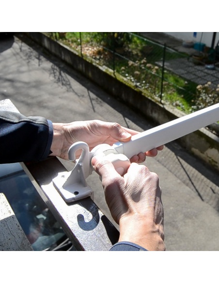 Arme für Senkrechtmarkisen Universell Robust & Stabil