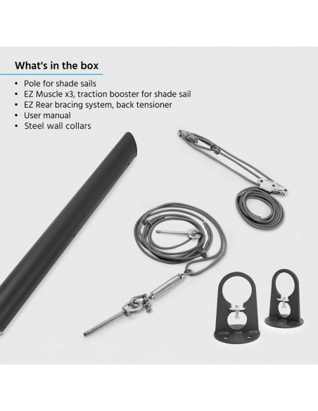 EZ Mast - Premium-Sonnensegelmasten Zum Bestpreis