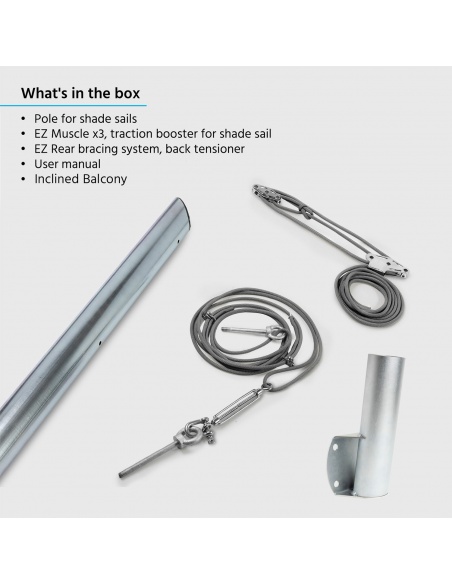 EZ Mast - Premium-Sonnensegelmasten Zum Bestpreis