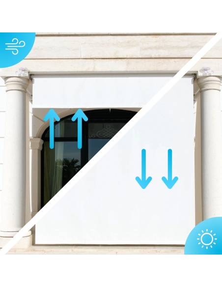 Vollständiges Motorisierungs-Kit für Senkrechtmarkisen | Maanta