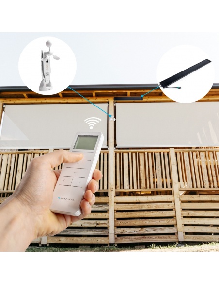 Vollständiges Motorisierungs-Kit für Senkrechtmarkisen | Maanta