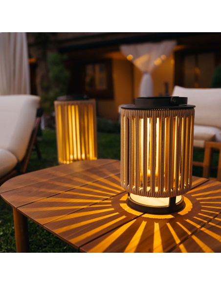 ROPE Light: Geflochtene Outdoor-Lampe | Maanta