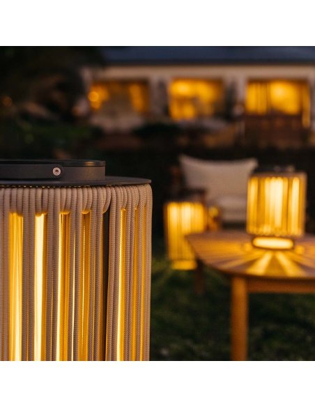 ROPE Light: Geflochtene Outdoor-Lampe | Maanta