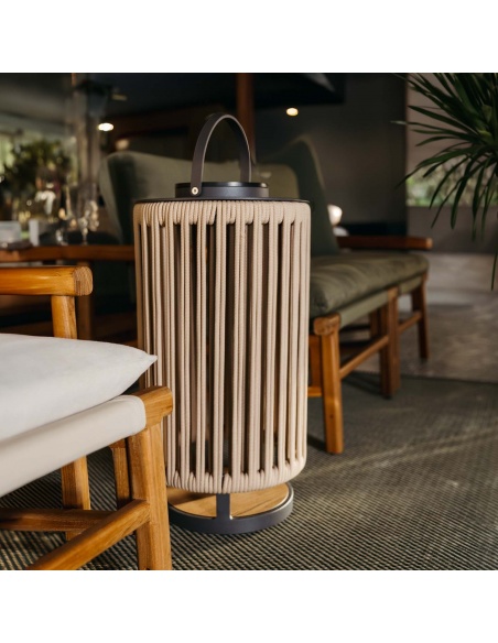 ROPE Light: Geflochtene Outdoor-Lampe | Maanta