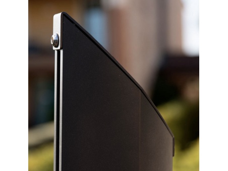 Alu Simple: Der Mast für Ihr motorisiertes aufrollbares Sonnensegel Zefira