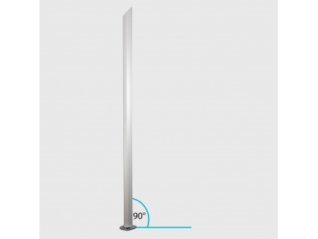 Alu Simple: Der Mast für Ihr motorisiertes aufrollbares Sonnensegel Zefira