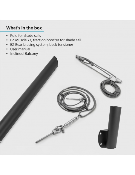 EZ Mast - Premium-Sonnensegelmasten Zum Bestpreis