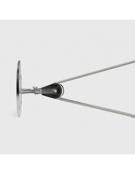 Wandplatte für die Befestigung von Zefira Segelecken