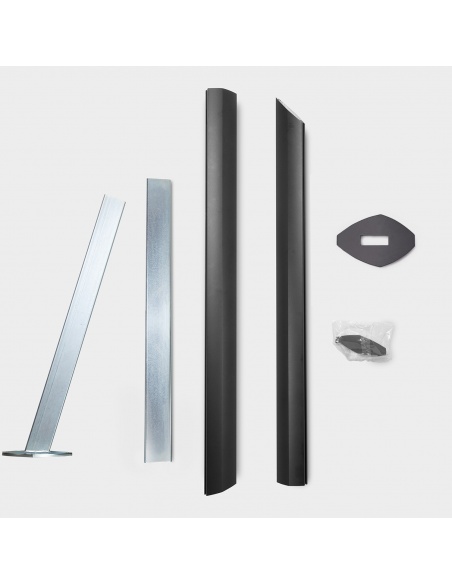 Alu Simple: Der Mast für Ihr motorisiertes aufrollbares Sonnensegel Zefira