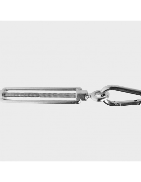 EZ Wall Fix Wandbefestigung Für Sonnensegel mit Spanner, Wandplatte und 2 Karabinerhaken