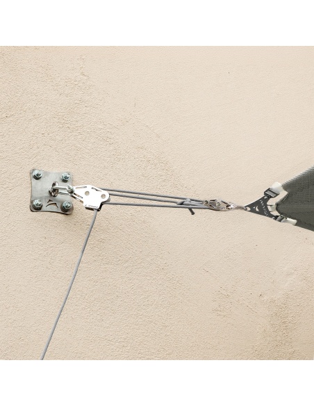 Set 4 Gewindestangen aus verzinktem Stahl M10  Länge 12 cm