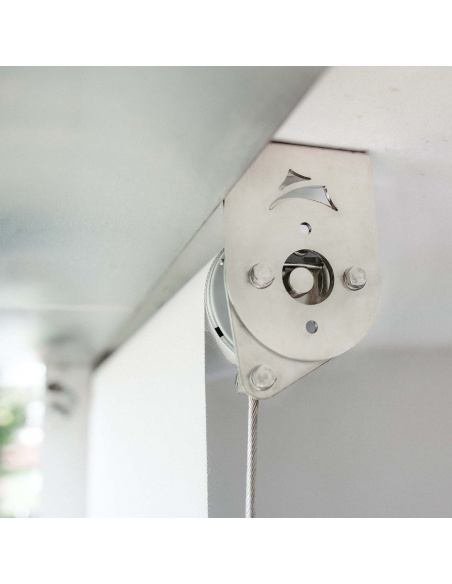 Reef Roll Senkrechtmarkise Mit Seilführung Nach Maß