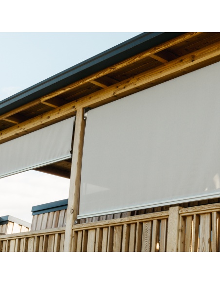 Reef Roll Senkrechtmarkise Mit Seilführung Nach Maß