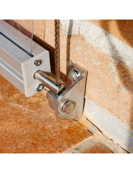 Easy Clear - Transparente Senkrechtmarkise Wetterschutzrollo