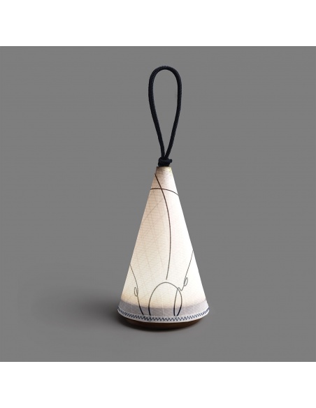 Lampe Cala: Nautisches Design, einstellbares Licht, 143 Stunden Akkulaufzeit