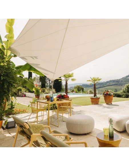 Solaria Furl Wasserdicht: Aufrollbares Sonnensegel mit Radialschnitt